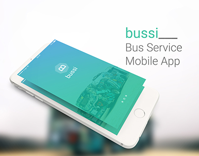 bussi - Bus Service Mobile App Concept