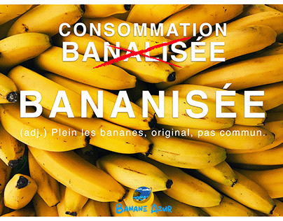 Création de marque - Banane Azur