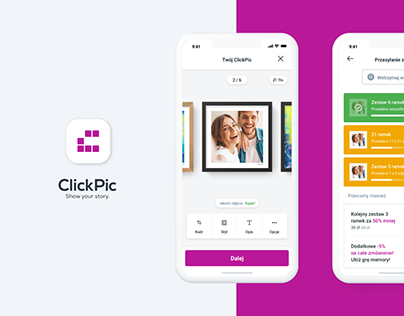 ClickPic - Photo frames ordering mobile app