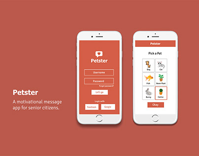 Petster: Motivational App for Senior Citizens