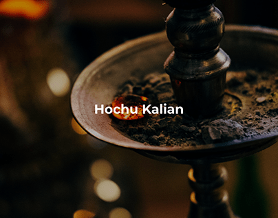 Online Shop concept "Hochu Kalian"