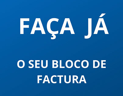Vídeo Publicitário Bloco de Factura certificado by AGT