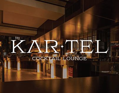 Kartel, a sample logo inspo for a cocktail lounge