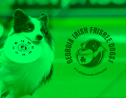 Georgia Irish Frisbee Dogs | Brand Design
