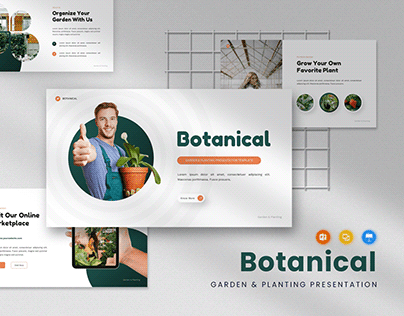Botanical - Garden & Planting Presentation Template