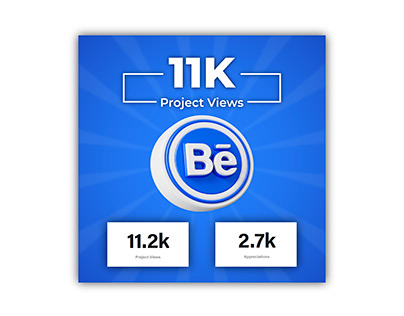 Behance Project Views