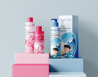 Product packaging design of liquid handwash