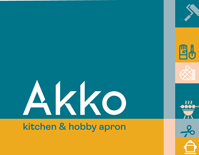 Akko aprons, brand identity