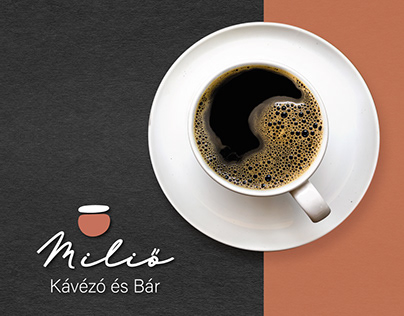 Café and bar - logo and brand identity