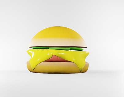 Burger in Blender 2.8