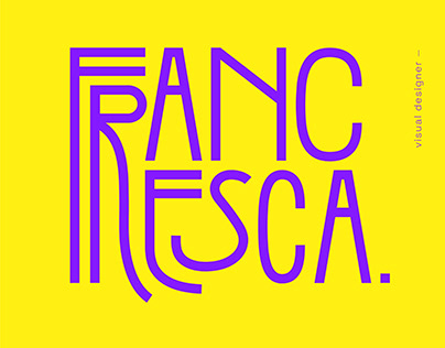 Francesca / personal brand