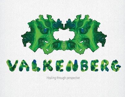 Hand crafted alphabet - Valkenberg rebranding
