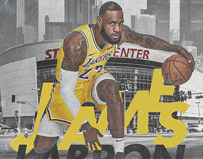 James Lebron | Lakers Illustration