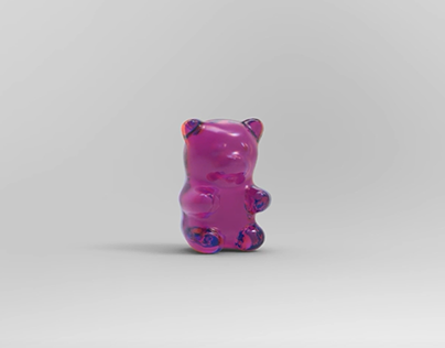 Gummy Bears Color Change 3D Animation | ICanVFX