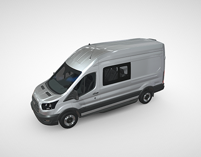 FORD TRANSIT DOUBLE CAB-IN-VAN H3 350 L2