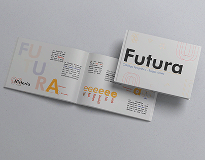 Catálogo tipográfico Futura
