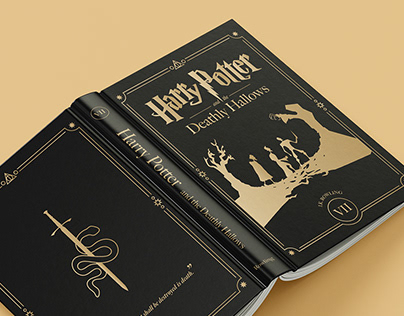 Book Cover Redesign • Harry Potter
