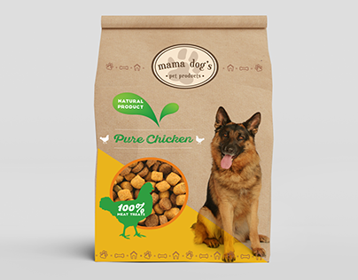 package design for natural dog treats