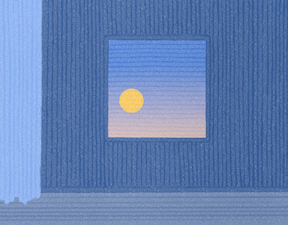 The half-light of dawn illustration