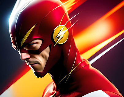 The Flash (Grant Gustin) artwork .