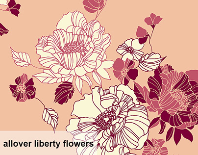 ALLOVER LIBERTY FLOWERS