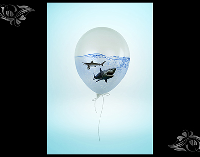 Photo Manipulation | Water Splash in balloon