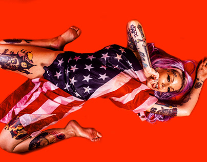 Tattoo girl USA