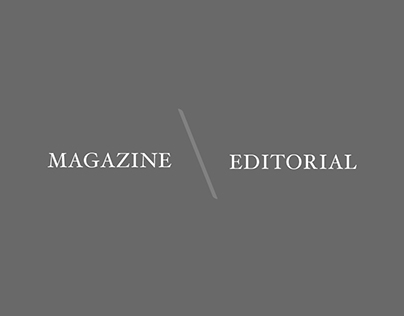 Magazine \ Editorial