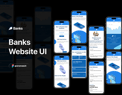Langding Page Bank UI
