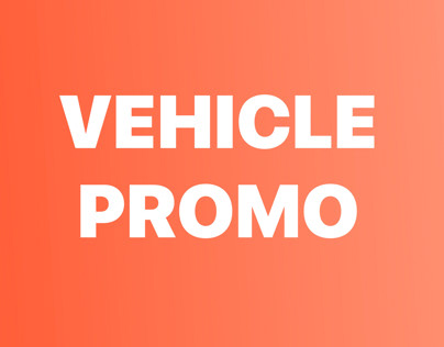 Vehicle Sale Promotional Video