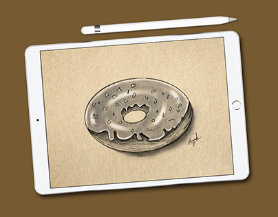 Donut Illustration Tutorial