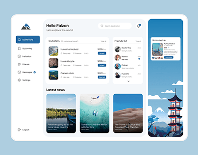 Travel and Tour Dashboard