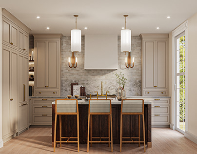 Reid Kitchen | Interior rendering