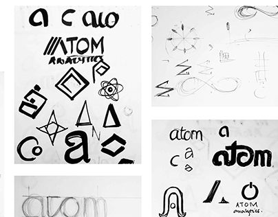 Atom Analytics - Logo design