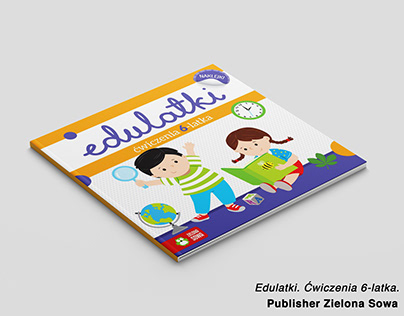 Children book "Edulatki. Ćwiczenia 6-latka"/