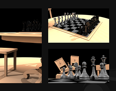 3D Modeling - Chess Game