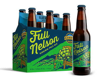 Package Design - Blue Mountain Brewery