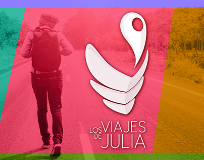 Los Viajes de Julia - Identidad corporativa