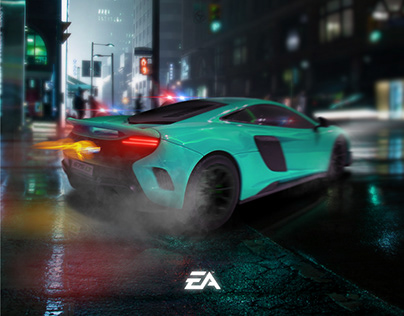 Need For Speed Poster Design