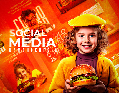 Social Media - Hamburgueria