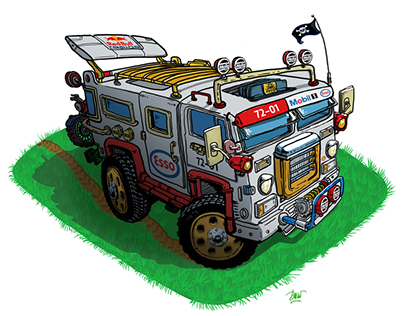 RALLY TRUCK, post conflict vehicles project