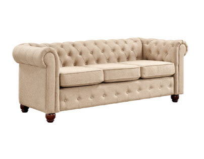 Sofa combined with white background