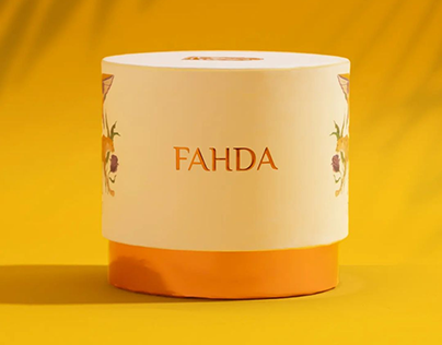 Fahda - Chocolate Packaging Illustration
