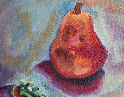 Food and Wine H2O Oil Painting