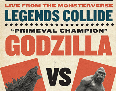 Godzilla Vs. Kong Posters