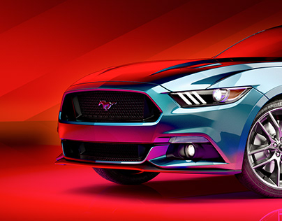 Ford Mustang CGI