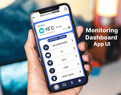 Daily UI Challenge | Day - 21 Monitoring Dashboard App
