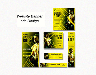 Website Banner ads Design