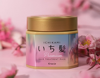 ICHIKAMI Hair Treatment Mask | Marketing Materials