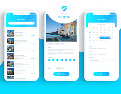 Bokify – Free Hotel Booking App UI Kit